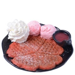 สตอเบอรี่ ฮาร์ท วาฟเฟิล
