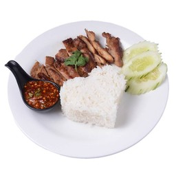 ข้าวไก่ย่างตะไคร้