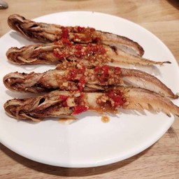 ปลาเนื้ออ่อนราดพริก