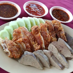 ไก่ทอดสับและตับ