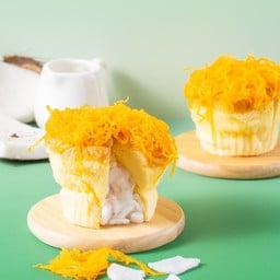 ชิฟฟ่อนฝอยทองมะพร้าวอ่อน