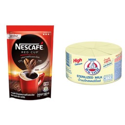 นมหมีเนสกาแฟ