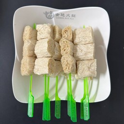 ฟองเต้าหู้ก้อน ไม้เขียว