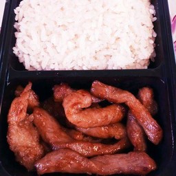 ข้าวหมูทอดแดดเดียว