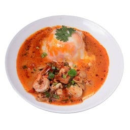 ข้าวไข่ข้นซอสต้มยำ