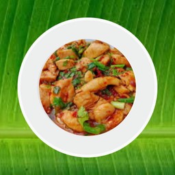 ผัดพริกแกงไก่ชิ้น