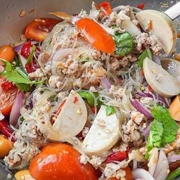 ยำวุ้นเส้นหมูยอ