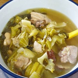 หมูต้มผักกาดดอง