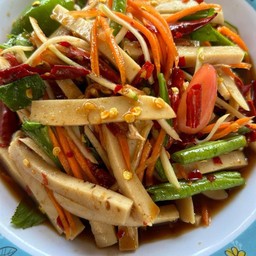 ตำปูปลาร้่ายอ