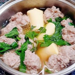ต้มจืดเต้าหู้หมูสับ