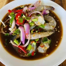ยำกุ้งสด