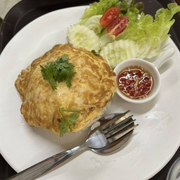 ข้าวไข่เจียวกุ้งสับ