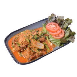 ปูนิ่มผัดผงกะหรี่
