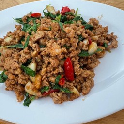 กระเพราะหมูสับ