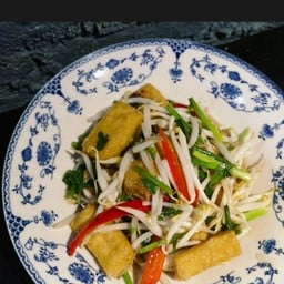 ถั่วงอกผัดเต้าหู้