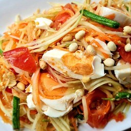 ตำไทยไข่เค็ม