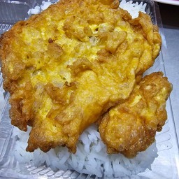 ไข่เจียวหมูสับ ราดข้าว