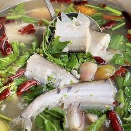 ต้มยำปลาเนื้ออ่อน (หม้อ)