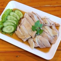 ไก่ต้มสับ(จาน)