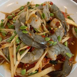 ตำกะปิกุ้งสด