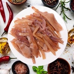 ปลาหมึก กรอบ = ผัดตามสั่ง