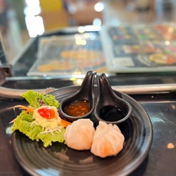 ข้าวผัดปลาอินทรีย์เค็ม