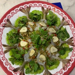 กุ้งแช่น้ำปลา