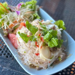 ยำวุ้นเส้นหมูสับ