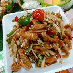 ตำแคปหมู