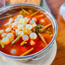 แกงส้มไข่ปลาริวกิวหม้อไฟ