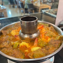 แกงส้มปลากะพงผักรวม