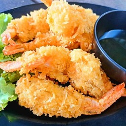 กุ้งชุบแป้งทอด