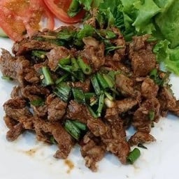 เนื้อพวงแจ่วปลาร้า&อาหารอีสาน