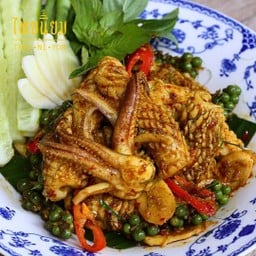 คั่วกลิ้งปลาหมึก