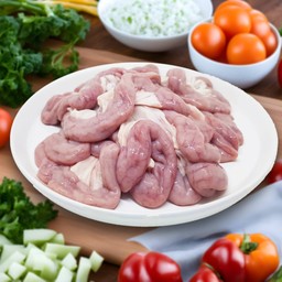 ใส้อ่อน หมู = ผัดตามสั่ง