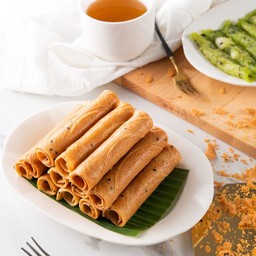 ทองม้วนกรอบกะทิสด300กรัม