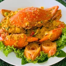 ปูไข่ผัดผงกระหรี่