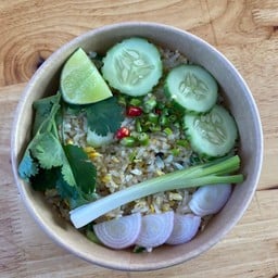 ข้าวผัดไข่ ใส่ หมูสับ