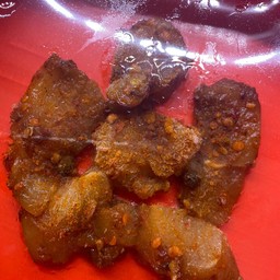 สันในไก่หมักหม่าล่า