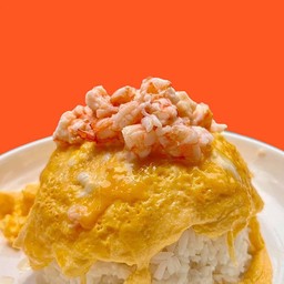 ข้าวไข่ข้นกุ้ง