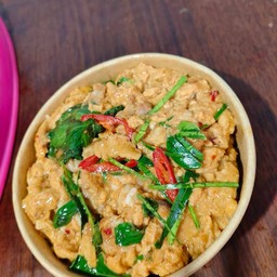 ข้าวห่อหมกไก่ไข่ข้น