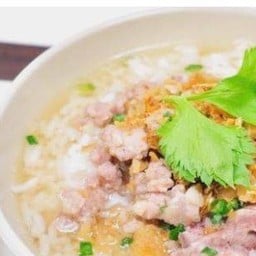 ข้าวต้ม หมูชิ้น