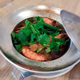 กุ้งอบวุ้นเส้น