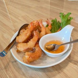 กุ้งชุบแป้งทอด