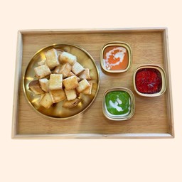 ขนมปังอบกรอบ 3 ดิป