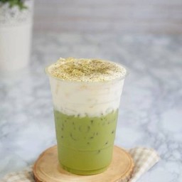 ชาเขียวไม่ติดกลิ่นมะลิครีมชีส