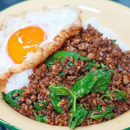 บ้านสวนข้าวหมูแดง&หมูกรอบ