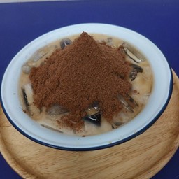 เฉาก๊วย นมสด โอวัลตินภูเขาไฟ