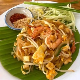 ป้าโฮมข้าวมันไก่เรวดี สูตรไหหลำ ผัดไท-หอยทอด