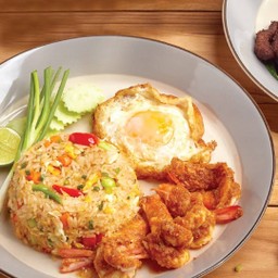 ข้าวผัดมันกุ้ง